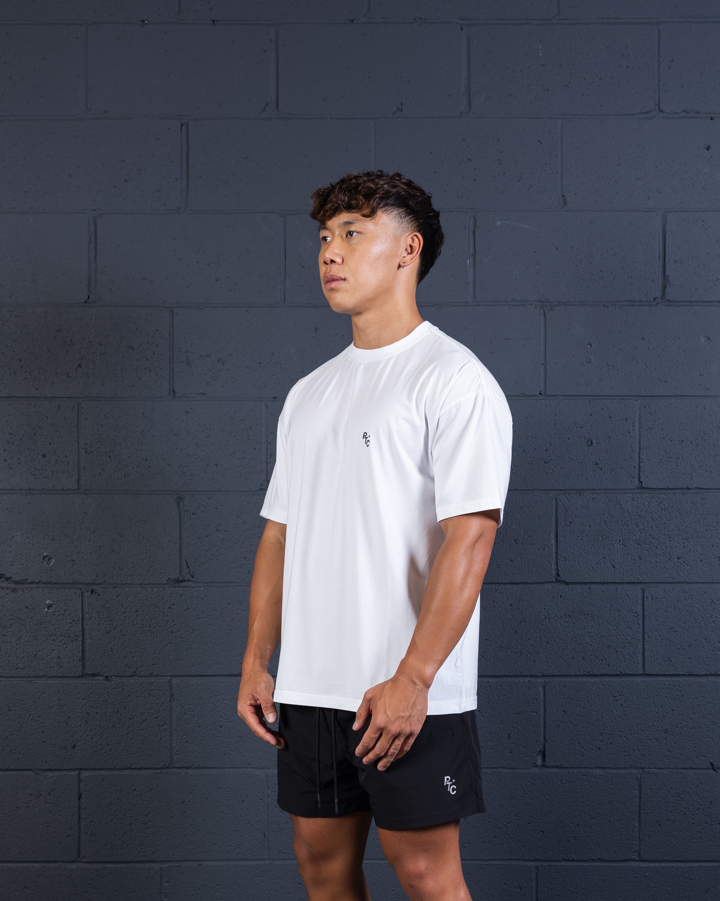 Pulse Signature Tee - White