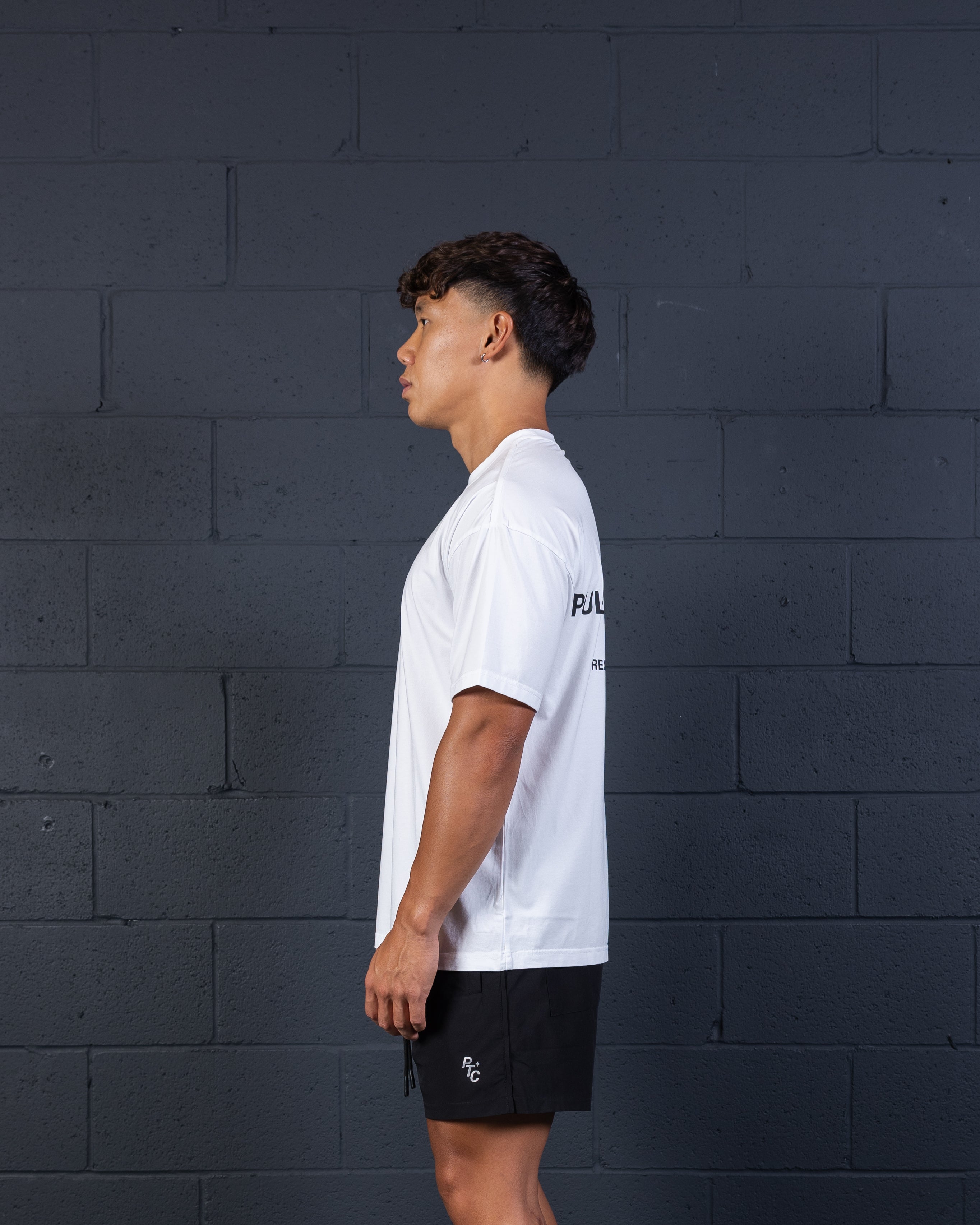 Pulse Signature Tee - White