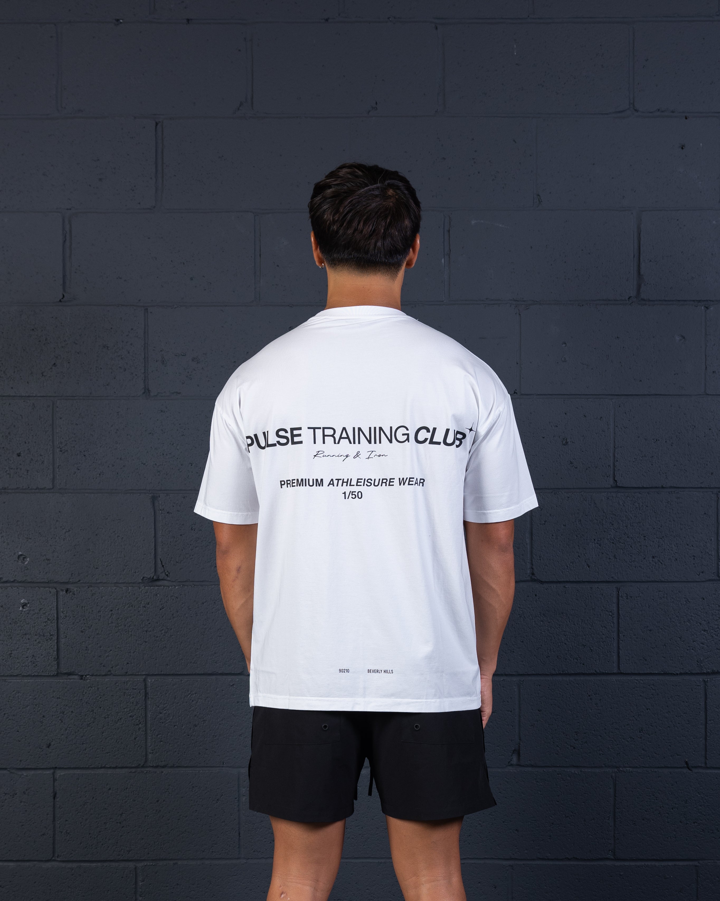 Pulse Signature Tee - White