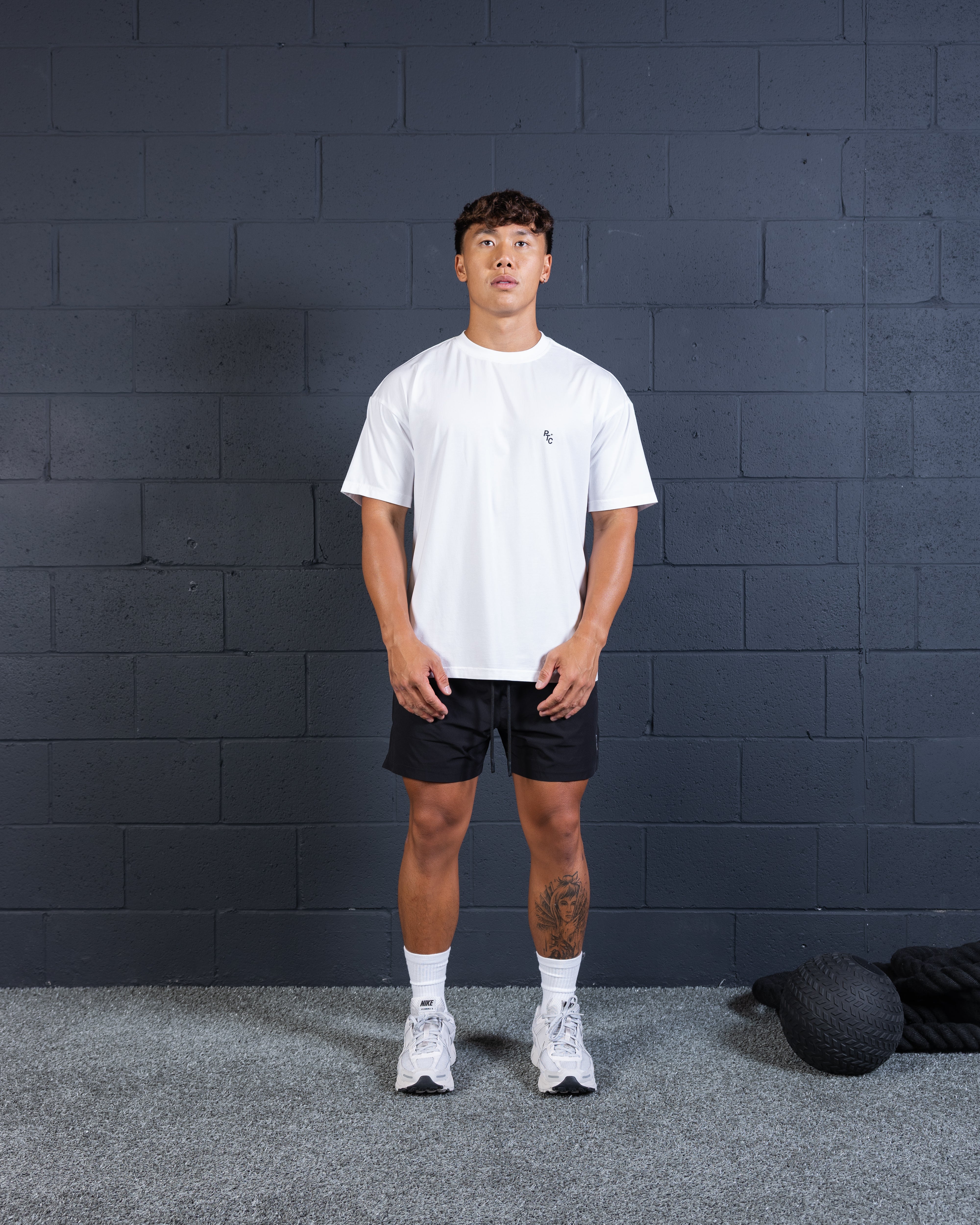 Pulse Signature Tee - White