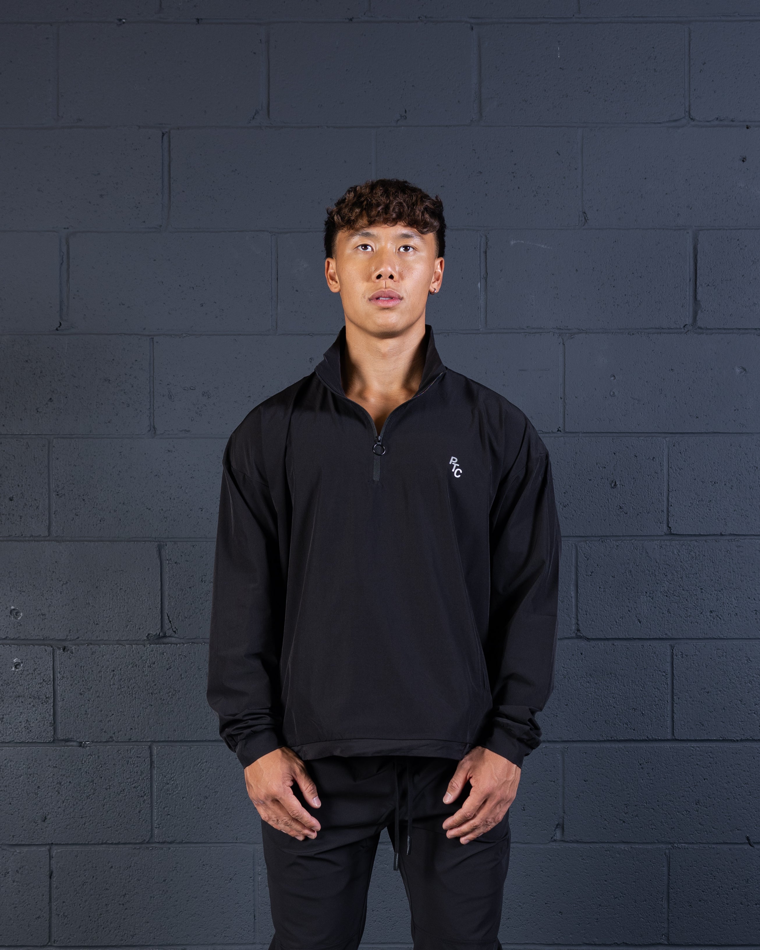 Signature Track Jacket - Black