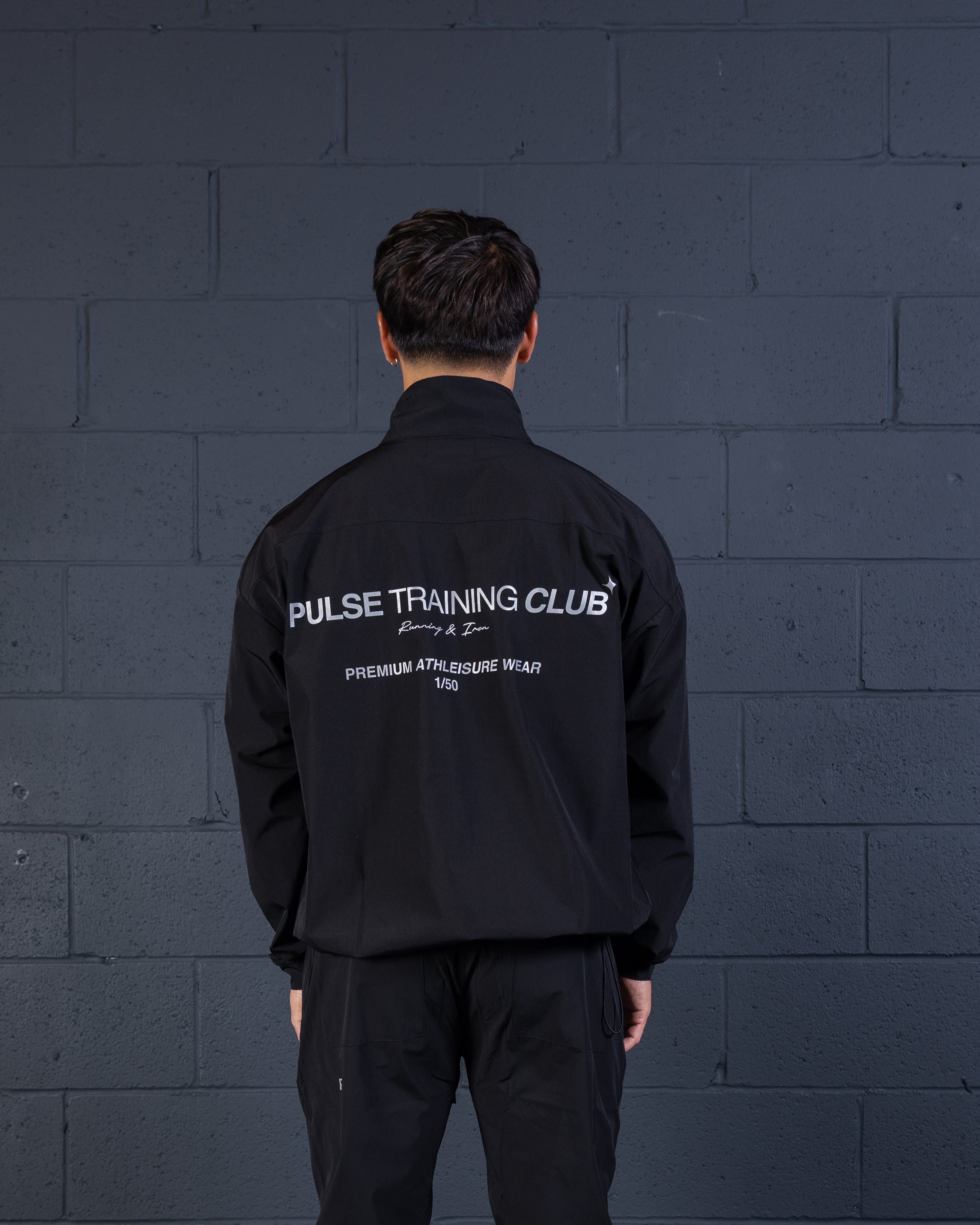 Signature Track Jacket - Black