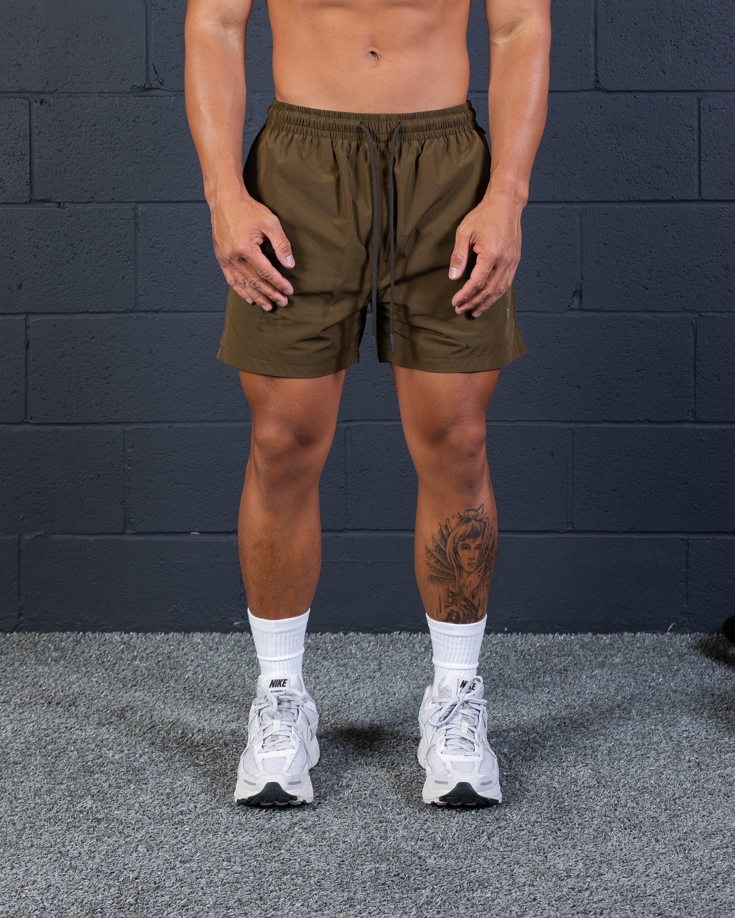 Signature Shorts - Olive Green