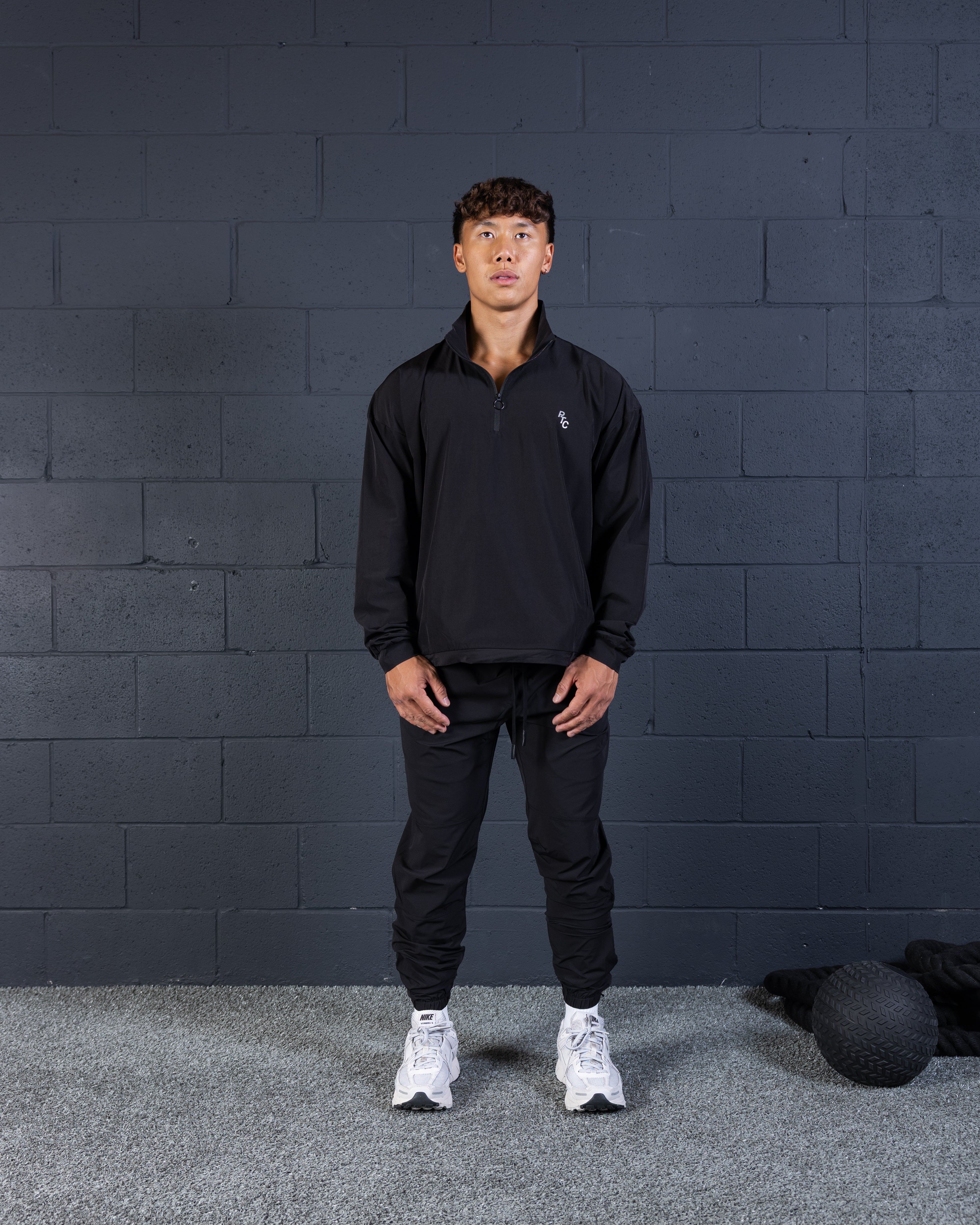 Signature Track Jacket - Black