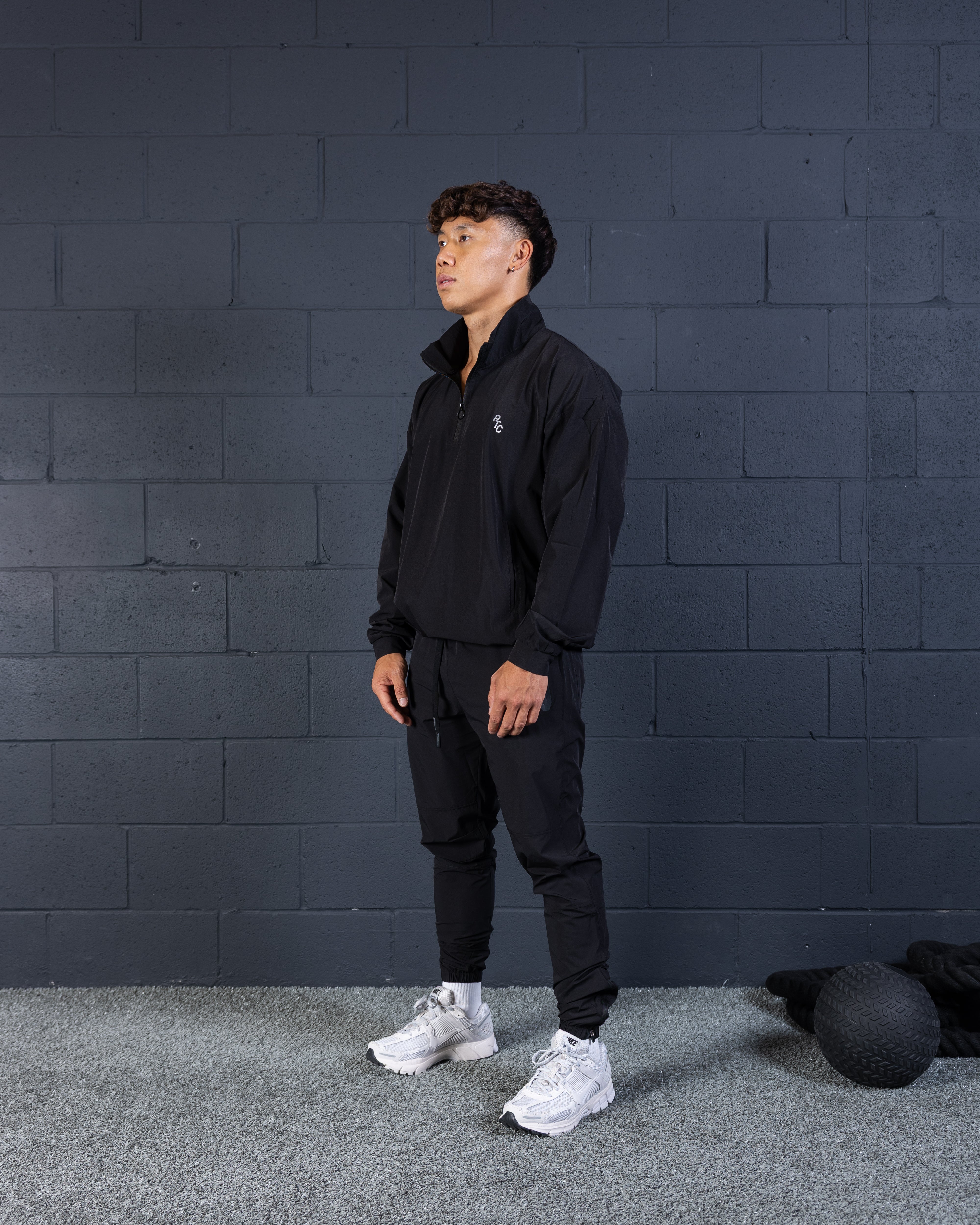 Signature Track Jacket - Black